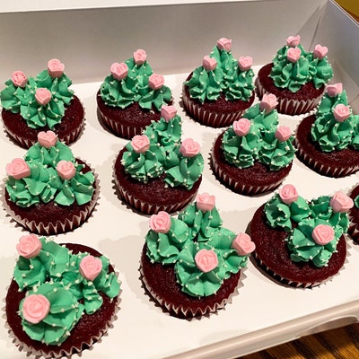 Mini Royal Icing Roses Pastel Pink - Etsy