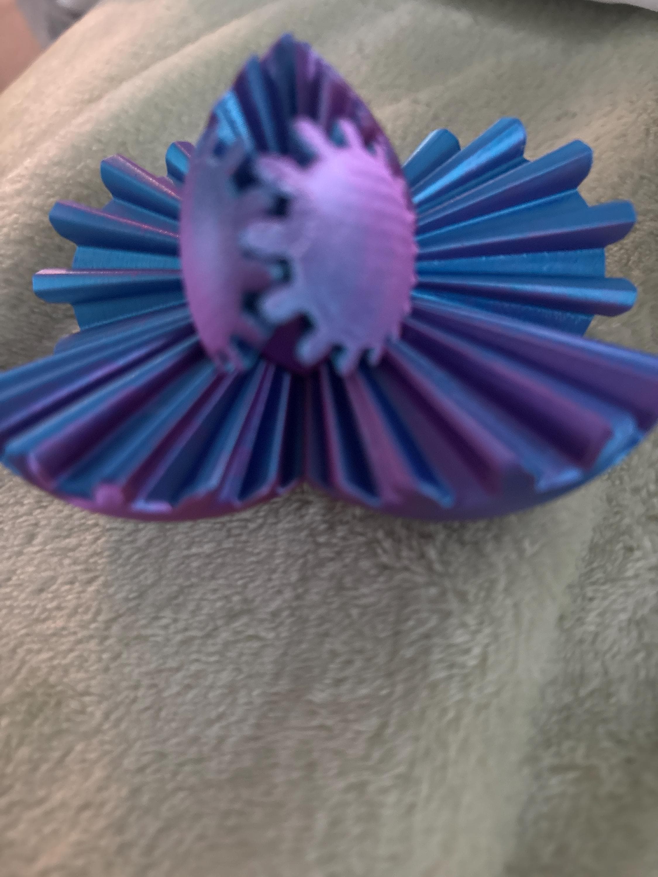 3D Printed Gear Ball Sphere Fidget-Transformable Stress Relief Toy, Colorful Gradient, Birthday Cool Gift for Dad Kids boy girl Ruvenbal
