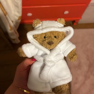 Slippers, Sleep Mask or Dressing Gown to Fit a Tiny, Medium