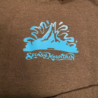 Splash Mountain Svg - Etsy Canada