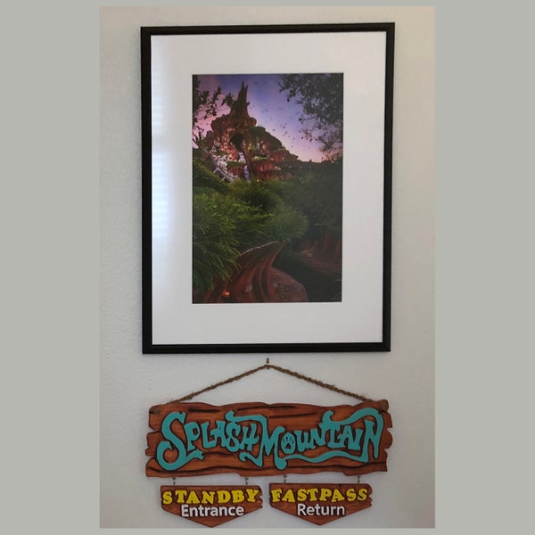 Splash Mountain Fastpass Brer Rabbit Brer Bear Zippidee Do Dah Walt ...