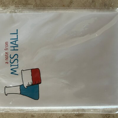 Personalized Notepad Pink Tower Notepad Stationery Gift - Etsy