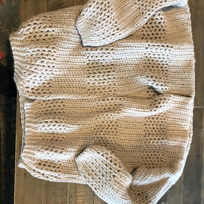 Crochet Pattern Delaney Velvet Cardigan by Lakeside Loops sizes: Womens ...