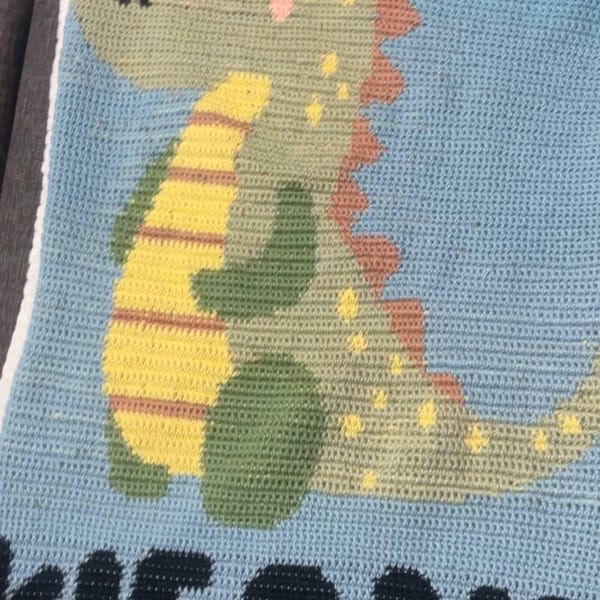 Personalized Crochet Graphgan Pattern, Custom Floral Corner to Corner ...