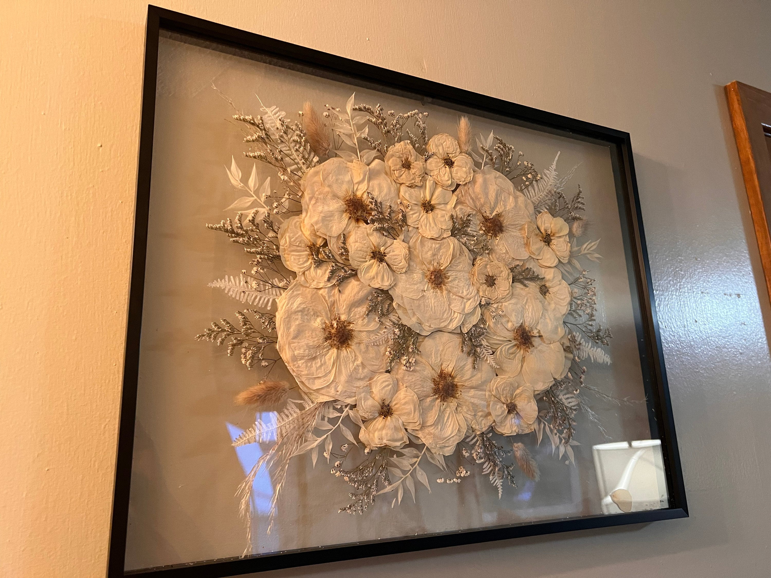 Preserved flowers from Angela's etsy review