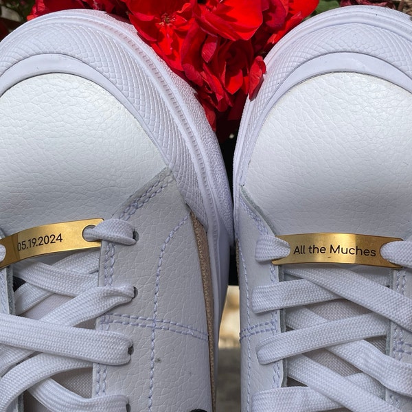 Personalized Running Shoe Tags, Engraved Marathon Shoe Charms - Etsy