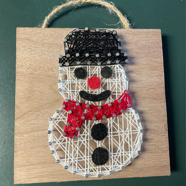 12 X 5 Winter Joy String Art Kit DIY Adult Christmas Craft Project 