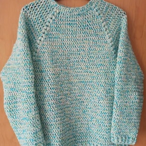 Crochet Sweater Pattern PDF Sensit Sweater Cabled Sweater - Etsy