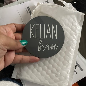 Inactief account heeft een foto van de aankoop toegevoegd