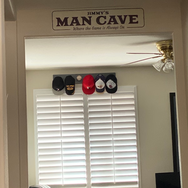 Where the Game is Always On Man Cave Sign