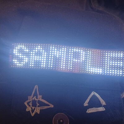 Paper-thin LED Matrix: DIY Tech Component for Wearables - Etsy