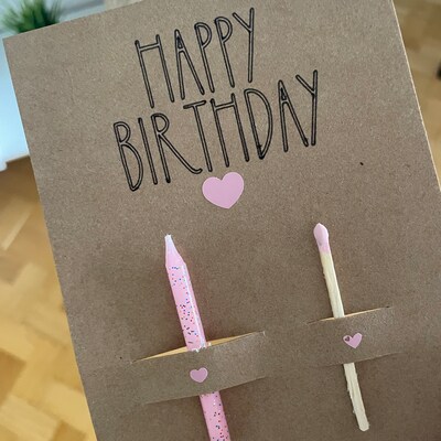TSVATE Geburtstagskarte Zum 11. Geburtstag – Rosa Mit Glitzer, 20,6x14,5 Cm | Personalisierbar, Für Mädchen