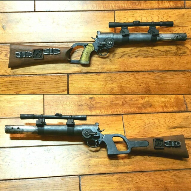 Boba Fett EE3 Blaster 3D Printed | Star Wars Prop 3D Print - From