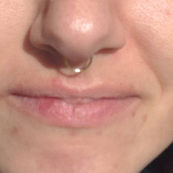 Double Hoop Nose Ring,double Nose Hoop 1 Piercing,spiral Hoop Earrings