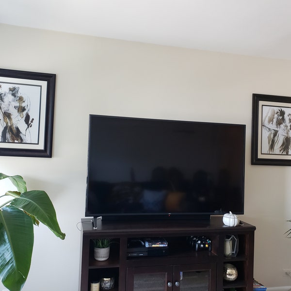 Couple Wall Art, Man Woman Print, Valentines Gift, Umbrella Print ...