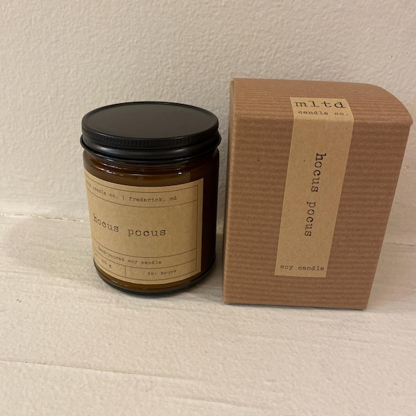 Cozy Season 9oz Amber Soy Candle main image 0