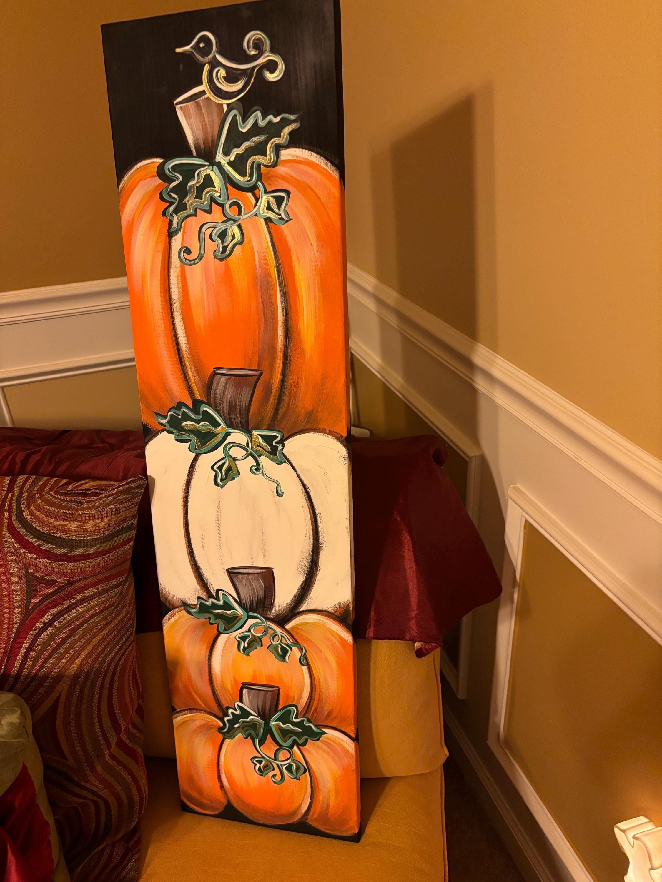 Pumpkin Sign, pumpkin fall sign, fall decor, autumn decor, fall decorations, front porch pumpkin sign, fall sign, pumpkin decor, fall