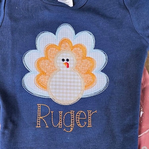 Girls Tractor Applique Bloomer Set by Three Sisters main image 1