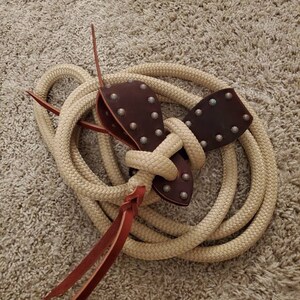 Mecate Reins & Riveted Slobber Straps 22 Colors Available With Optional  Rivets 