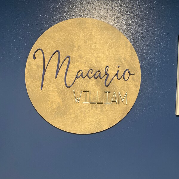 Custom Name Sign | 12
