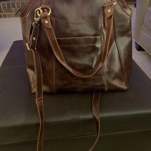 Leather Crossbody Pocket Bag Ladies Messenger Bag Leather | Etsy