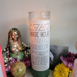 Triple Goddess Ritual Candle Large - Etsy