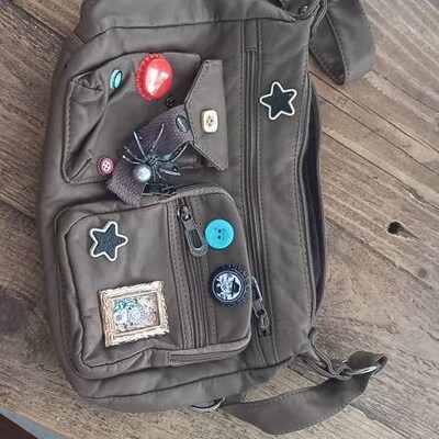 Handmade Unisex Large Capacity Punk Casual Backpack Perfect for ...