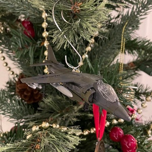 Christmas Ornament, Air Force Ornament, F-117 Nighthawk, Airplane