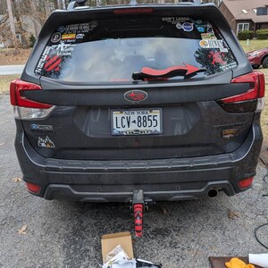 Crux Motorsports Precut Tail Light Tint Kit for 2019 Forester