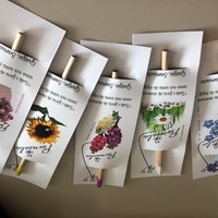 Value Pack 10 Pezzi: Matite Piantabili Con Semi Di Fiori Impollinatori – Kit Ecologico Per Bomboniere, Segnaposto O Regali Green Di Natale - copertina