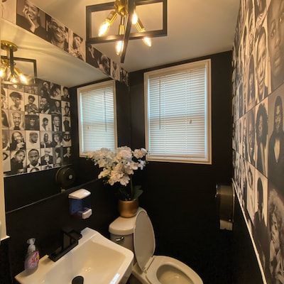 Hollywood Movie Scene Wallpaper, Black and White Cinema Collage ...