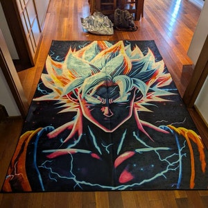 Ice Hockey Rink Printed Area Rug With Custom Team Logo Washable Ice ...