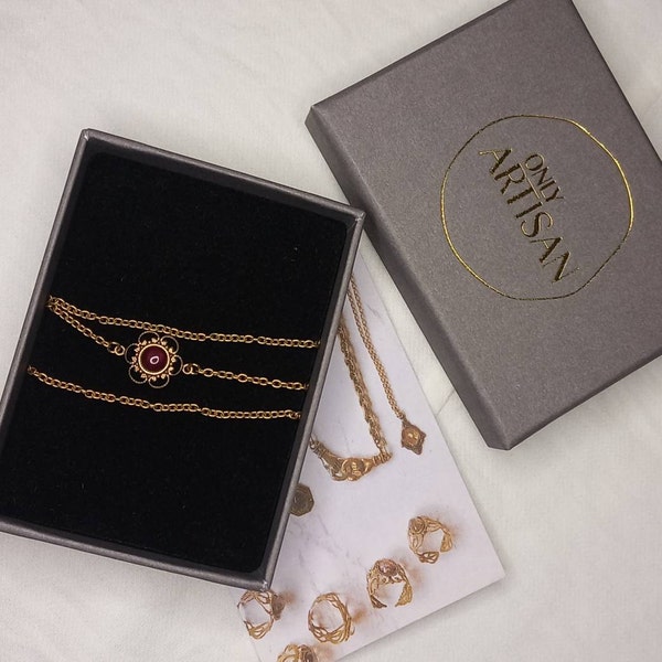 18K Aphrodite Charm Necklace