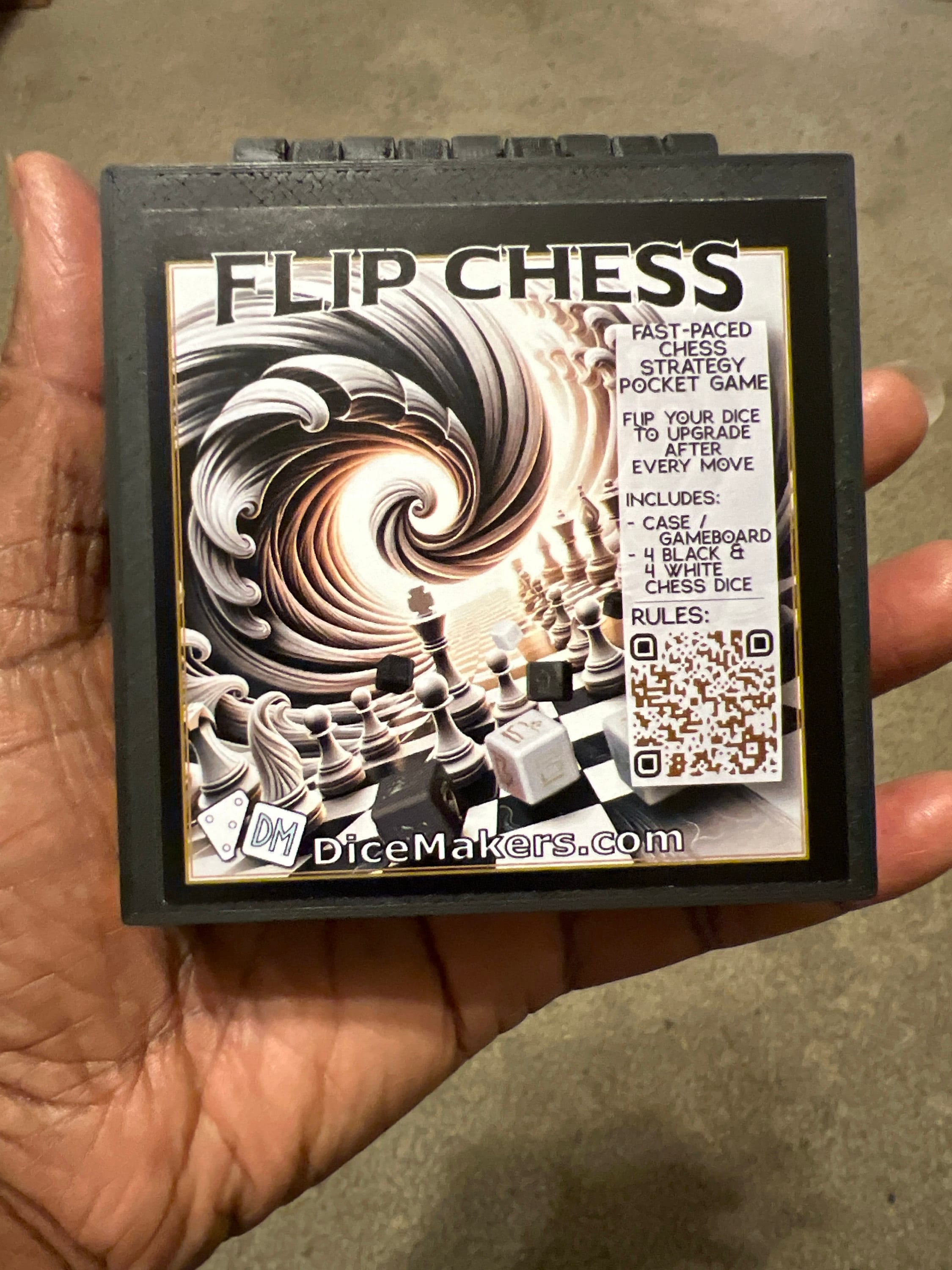 Flip Chess -  Chess Game, Travel Chess, Chess Dice, Pocket Chess