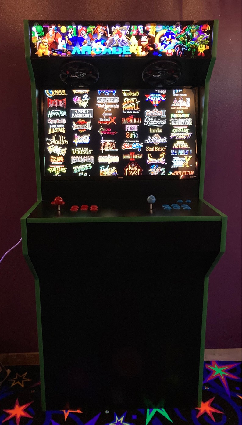 Arcade setup shared by Sam Case