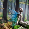 OOAK Handmade Iridescent 2 Inch Glue-on Fantasy Cicada Fairy Wings for ...