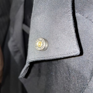 Handmade Spent Bullet Tie Tack Bullet Hat Pin Bullet Lapel Pin - Etsy