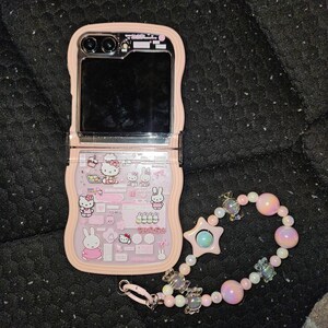 Cute Strawberry Apple Hello Kitty Case With Detachable Lanyard