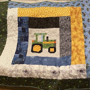 PDF Quilt Block Pattern Tractor Vehicle Quilt Pattern - Etsy