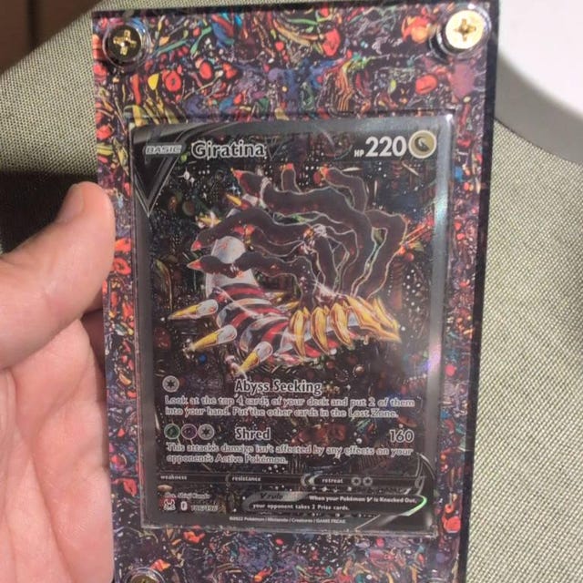 Giratina V #186 Lost Origin - Extended Artwork Pokémon Card
