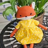 Fox Sewing Pattern PDF Make a Fox or Wolf Woodland Animal - Etsy Canada