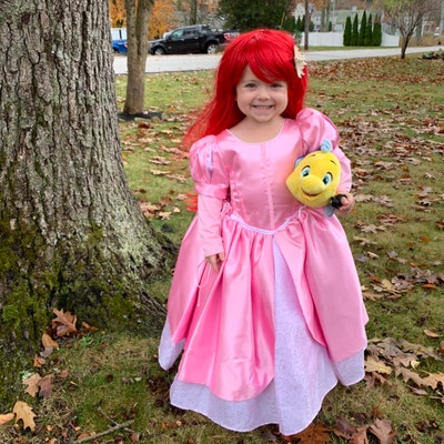 Little Mermaid Dress / Disney Princess Ariel Inspired Costume / Pink ...