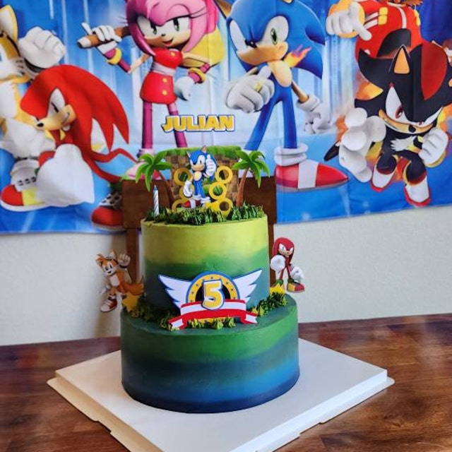 Sonic The Hedgehog 2 Cake Topper Centerpiece Birthday Party Decoration –  Cakecery