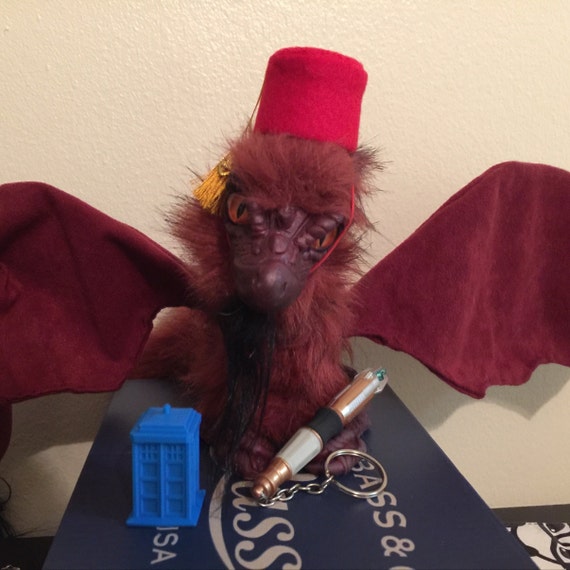 Customer photo of a pet with the Fez Hat mini small pet Cat Dog Hedgehog Vogue