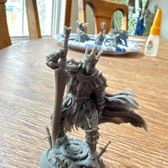 Undead Death Knight Shadow Overlord 28mm 32mm 54mm 75mm 100mm