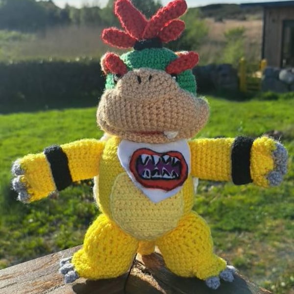 Bowser and Bowser Jr Crochet Pattern Bundle ~ Amigurumi PDF ~ ENGLISH ...