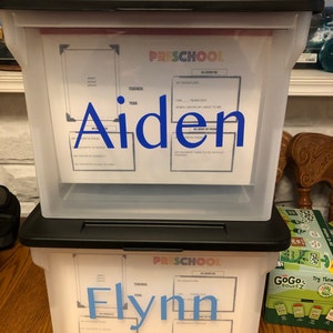 DIY Memory Box Kit School File Keepsake Organizing Bin - Etsy