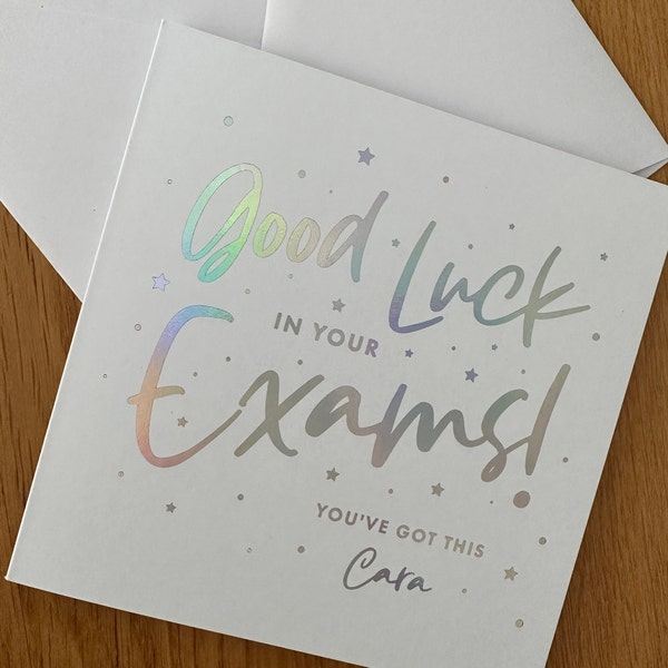 Good Luck in Your Exams Card, You Got This, Best of Luck Card ...