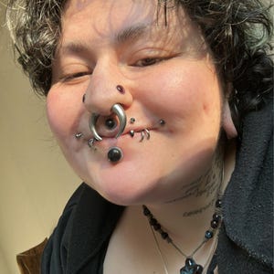 Stretching Big Labret Delrin Labret Stretching Set Various Sizes