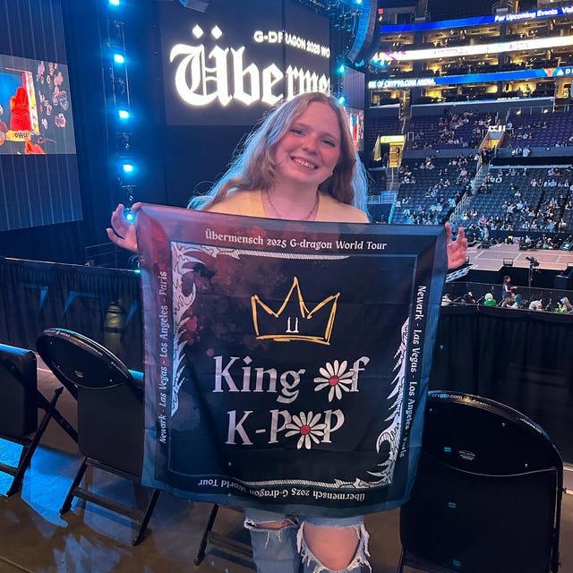 G-DRAGON Ubermensch Concert Tour Scarf Bandana, GD King of Kpop